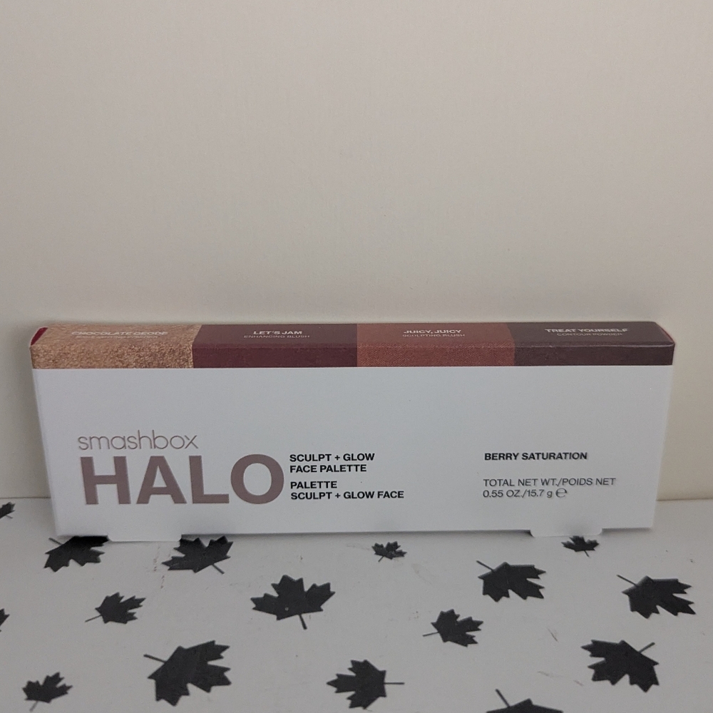 Smashbox Halo Sculpt And Glow Face Palette - Berry Saturation